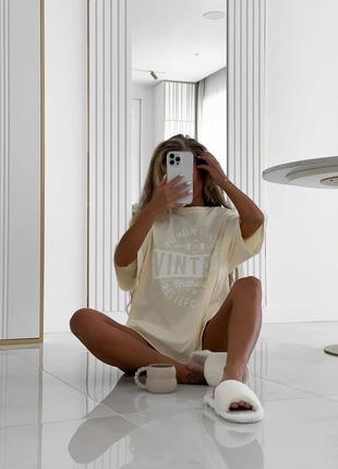 Футболка oversize