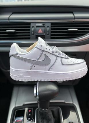 Женские белые кожаные кроссовки рефлективные tan nike Cortez Rojas y Blancas cantidad 🆕 найк аир форс