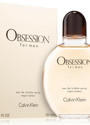 Туалетная вода calvin klein obsession for men edt 125 мл кельвин кельвин клян обселен фо мен оригинал