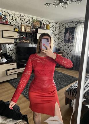 Сукня червона1 фото