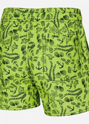 Плавки-шорти для хлопчиків aqua speed finn 7503 зелений діт 140-152см 306-shells 140-1522 фото