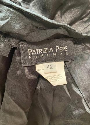 Шовкова сукня асиметрична patrizia pepe firenze шовк5 фото