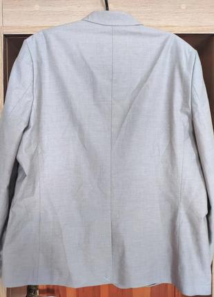 Burton menswear london новый мужской пиджак жакет хлопковый2 фото