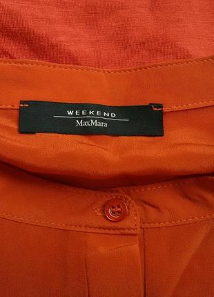 Шелковая блуза max mara weekend4 фото