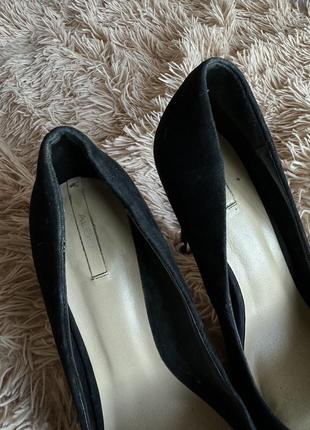 Туфли с открытым носком черные aldo4 фото