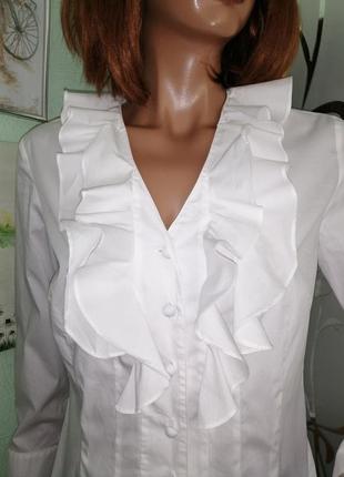 Винтажная поплиновая блузка вышивкой spieth wensky2 фото