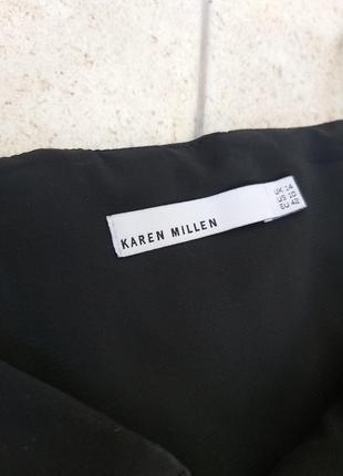 Корсетное платье karen millen 💣💣💣шёлк7 фото