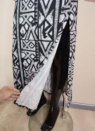 Довга юбка с разрезами asos3 фото