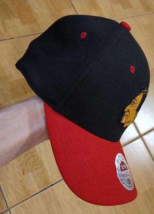 Бейсболка mitchell andness з головою Страва з вишивкою кепка4 фото