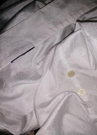 Вінтажна блузка з пишним рукавом рішельє6 фото