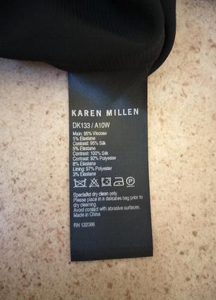 Корсетное платье karen millen 💣💣💣шёлк8 фото