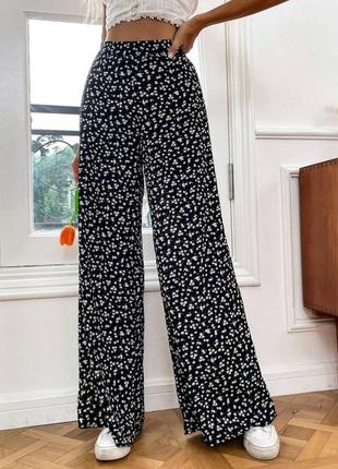 Удобные женские летние брюки клеш lev-1025