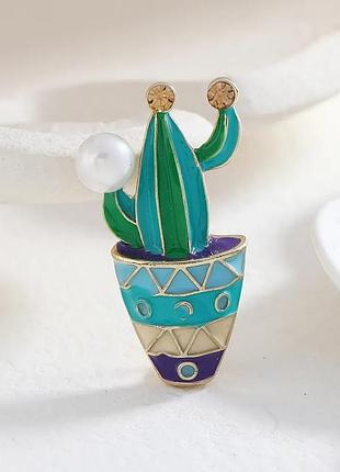 Брошка кактус 🌵, дивіться більше біжутерії в моїх об'явах