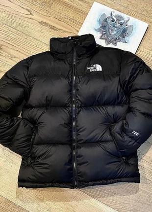 Розпада! зимова куртка пуховик тнф tnf the north face 700 1996 retro nuptse jacket black3 фото