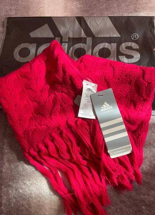 Зимний шарф на девочку/девушку  adidas performance1 фото