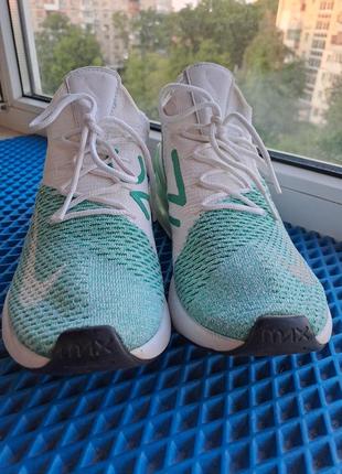Кроссовки nike air max 270 flyknit white mint
