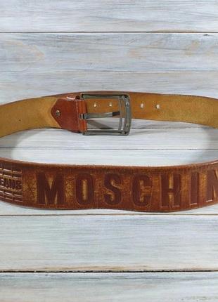 Moschino belt оригинальный ремень6 фото