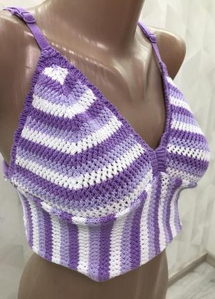 Топ в'язаний h&m