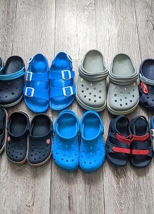 Шлепанцы детские crocs