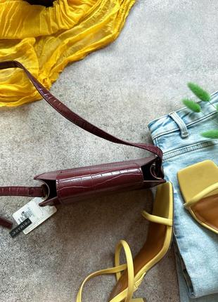 Бордовая кросс-боди primark