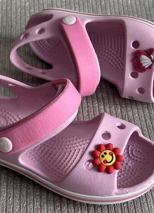 Босоножки, сандалии crocs р.25 стелька 15,5 см10 фото