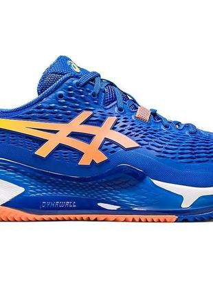 Кросcовки муж. asics gel-resolution 9 clay blue/orange (42) 8.5 1041a385-960 42