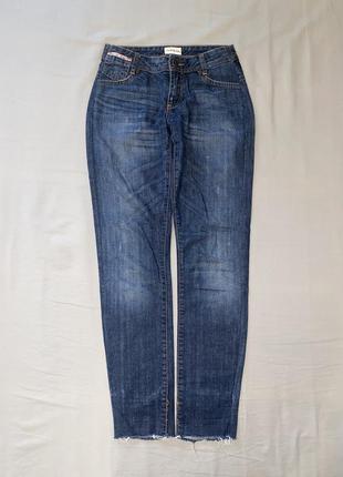 Женские джинсы calvin klein синие низкая посадка 100% хлопок2 фото