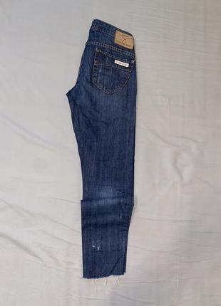 Жіночі джинси calvin klein сині низька посадка 100% бавовна