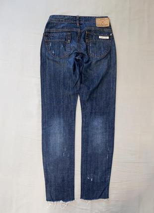 Женские джинсы calvin klein синие низкая посадка 100% хлопок4 фото