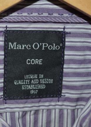 Брендова базова сорочка в смужку marc o'polo (оригінал)7 фото