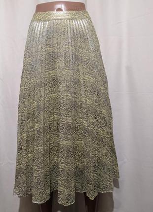 Юбка плиссе звериный принт (пак 9)