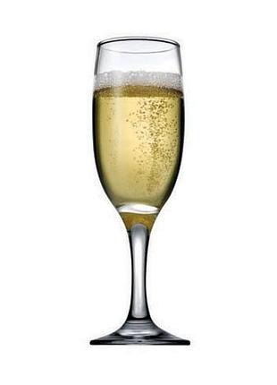 Бокал для шампанского pasabahce bistro 190мл d5 см h19,3 см стекло (44419/1)