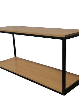 Тумба под телевизор loft classic из металла в стиле лофт 1200х500х350 т114