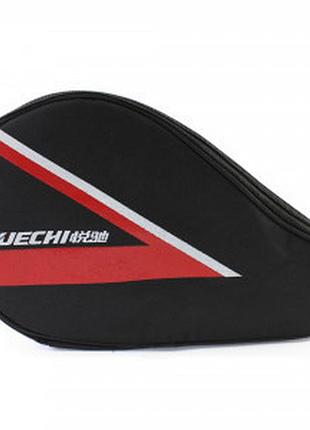 Чехол теннисный yuechi одинарный, чехол для теннисной ракетки, чехол для настольных ракеток, теннисный чехол