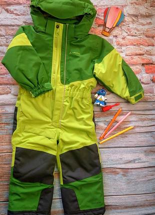 Зимний мембранный комбинезон vaude suricate children's overalls 2-3года