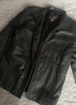 Винтажная кожаная куртка / пиджак от underotic basel