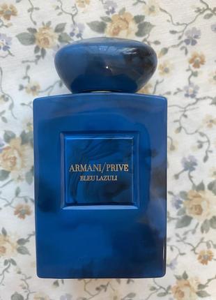 Armani prive bleu lazuli