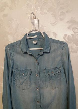 Джинсовое платье-рубашка denim 3