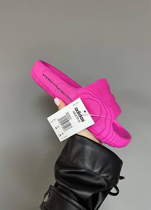 Женские шлепанцы adidas adilette pink slides