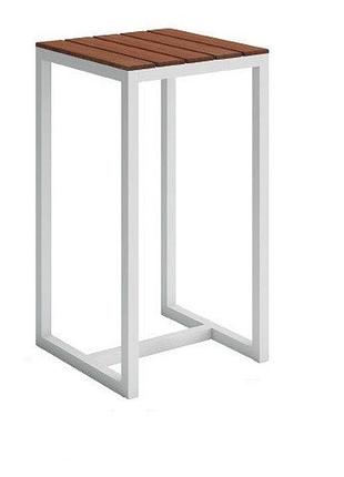 Стол барный loft classic в стиле лофт 1000х600х600 "simon"