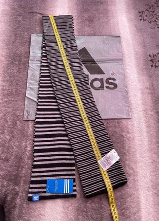 Фирменный двойной мужской шарф adidas3 фото