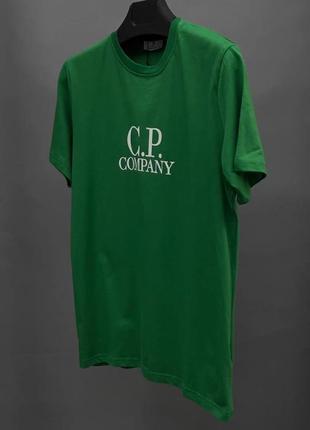 Зелена футболка cp company