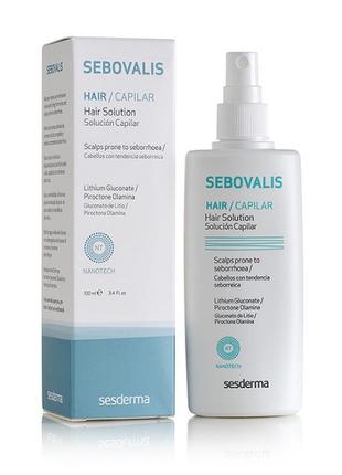 Лосьон для лечения себореи sesderma sebovalis hair solution 100 мл1 фото