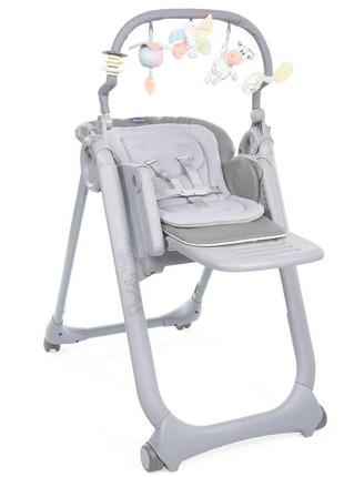 Стільчик для годування chicco polly magic relax moonstone