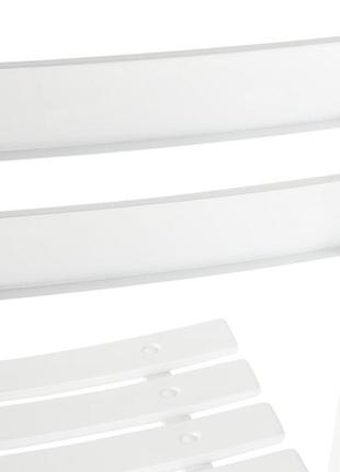 Комплект балконних меблів метал, білий fiori9 фото