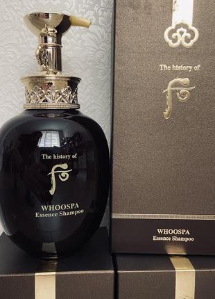 Люксовый травяной шампунь the history of whoo whoospa essence shampoo1 фото