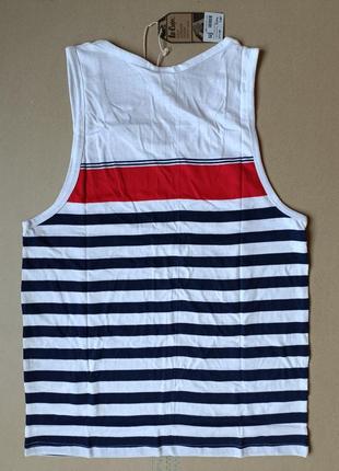 Майка lee cooper yarn dye stripe vest. нова, оригінал2 фото