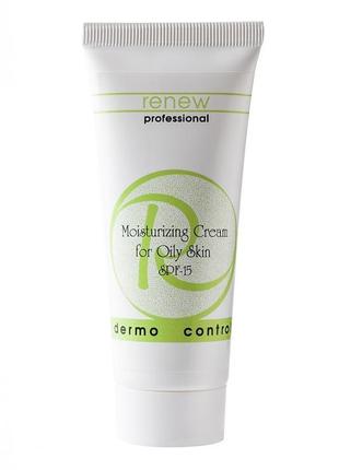 Renew крем увлажняющий для жирной кожи spf 15 moisturizing cream for oily&combined skin oil-free 70 мл