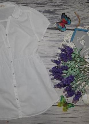 13 - 14 лет 164 см h&m фирменная рубашка блузка модная и эффектная классика в школу2 фото