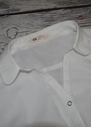 13 - 14 лет 164 см h&m фирменная рубашка блузка модная и эффектная классика в школу7 фото